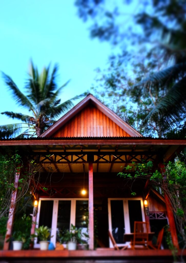 the honey moon wooden villa at airmanis hillside retreat padang west sumatra