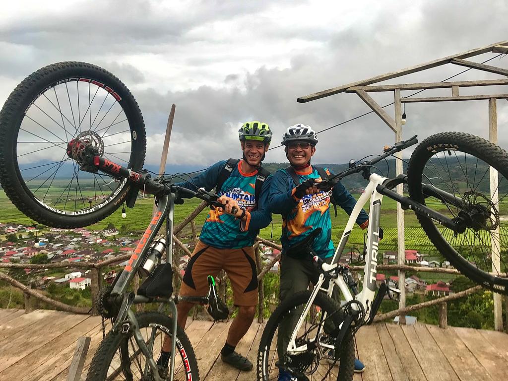 mountain biking around kerinci volcano with air manis hillside retreat padang west sumatra