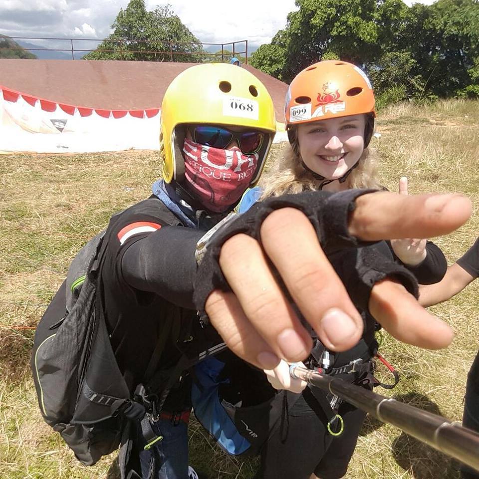 paragliding with air manis hillside retreat padang west sumatra