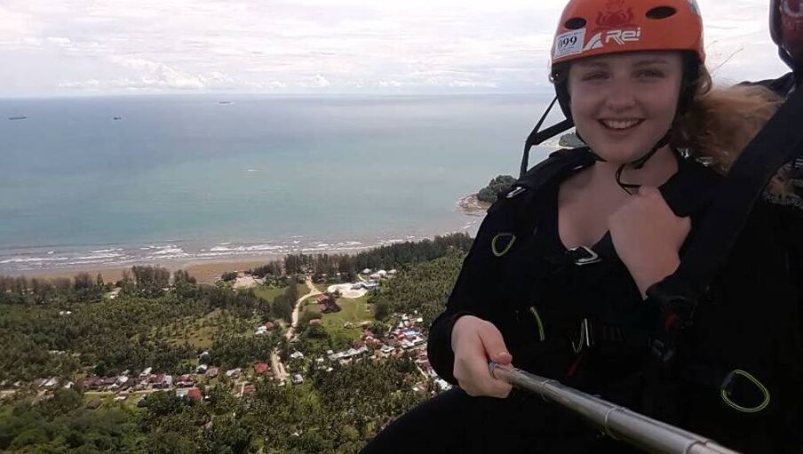 paragliding with air manis hillside retreat padang west sumatra