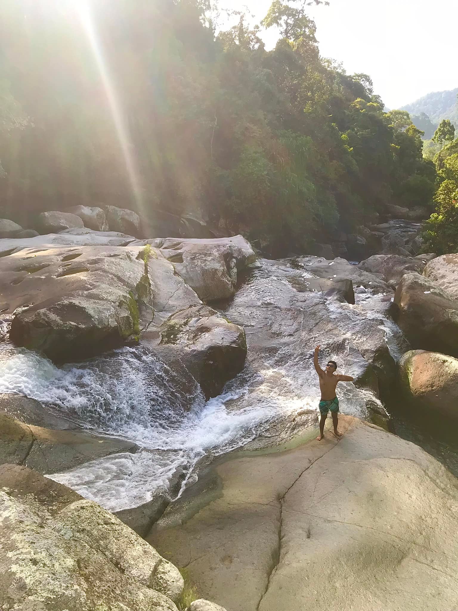 day trip to waterfalls near padang with airmanis hillside retreat padang west sumatra